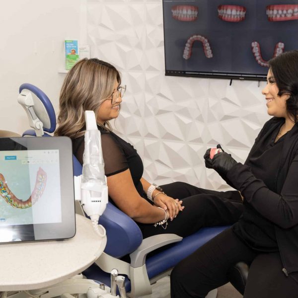 staff assisting patient